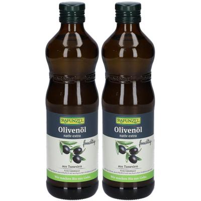 Rapunzel Olivenöl fruchtig, nativ extra Bio 2x 2x0,5 l Öl