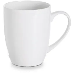 6er-Set Fürstenhof Kaffeebecher Mia 350 ml Porzellan Weiß