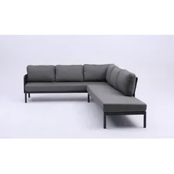 Loungemöbel Set Balao Lounge 2-tlg. Aluminium Grau Charcoal