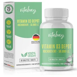 Vitabay Vitamin D3 Depot 50.000 I.E. 60 St