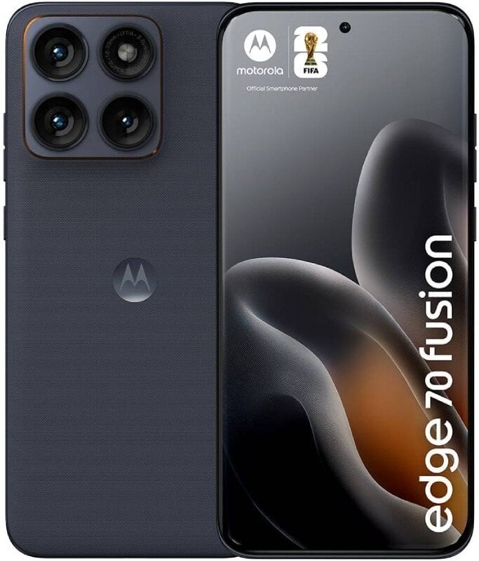 Smartphone Motorola Edge 70 Fusion 8GB/ 256GB/ 6.78'/ 5G/ Negro