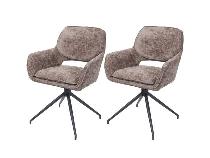 ESSZIMMERSTUHL Braun 2er-Set