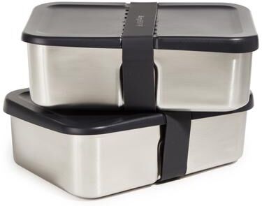 BergHOFF Essentials 2Pc Lunch Box Set For Two - Pink