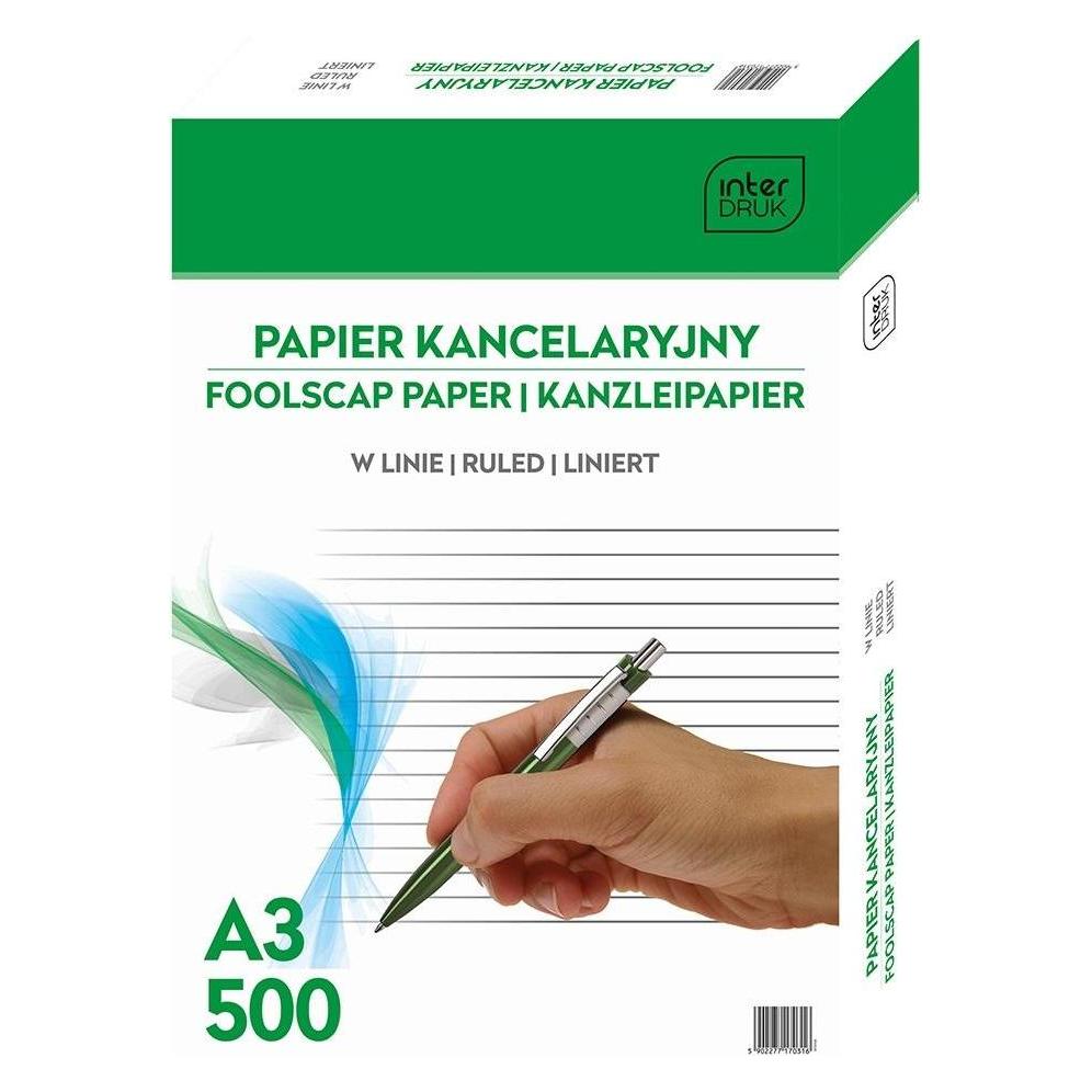 Interdruk Kraftpapier A3 (A3, Liniert) (?Interdruk_PAKAL)