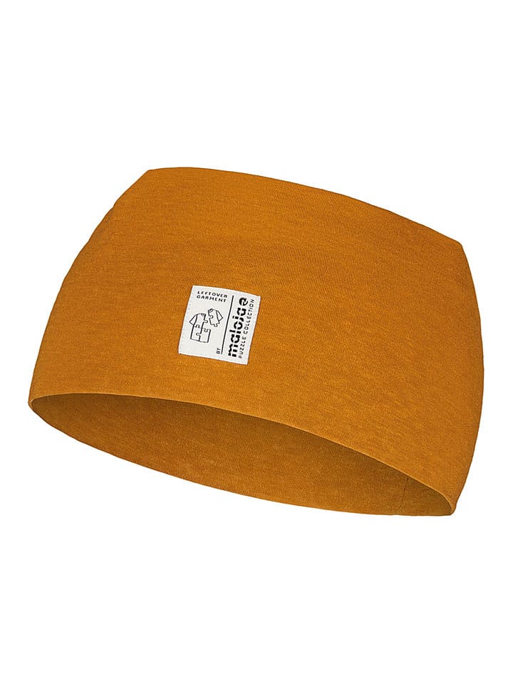 Maloja Stirnband "PostalmM. Puzzle" in Hellbraun - onesize