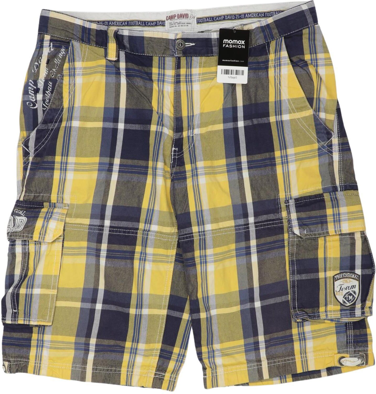 Camp David Herren Shorts, Mehrfarbig, Gr. XL, Baumwolle - Second Hand
