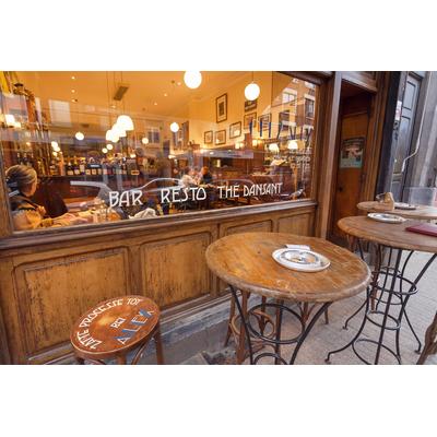 Fototapete PAPERMOON "Restaurant", bunt, B:3m L:2,23m, Vlies, Tapeten