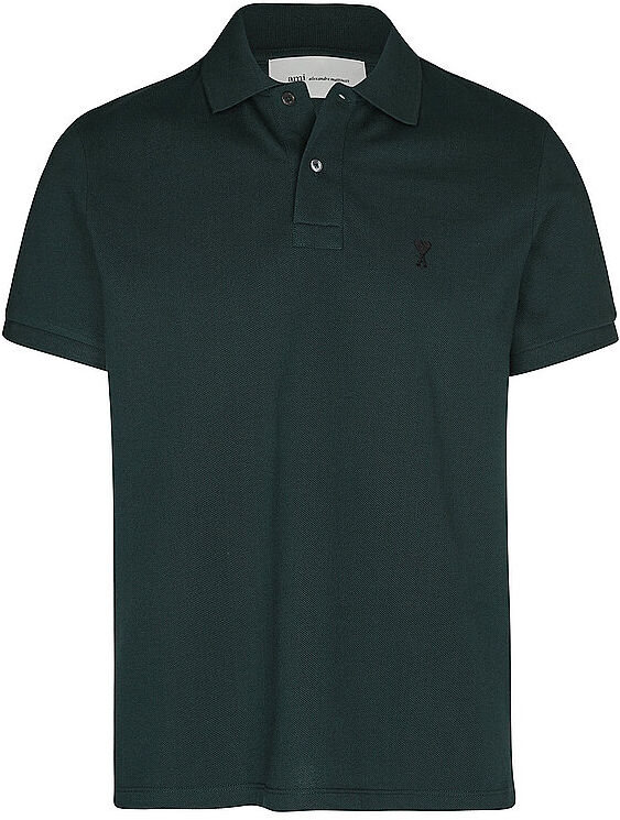 AMI PARIS Poloshirt  dunkelgrün   S S