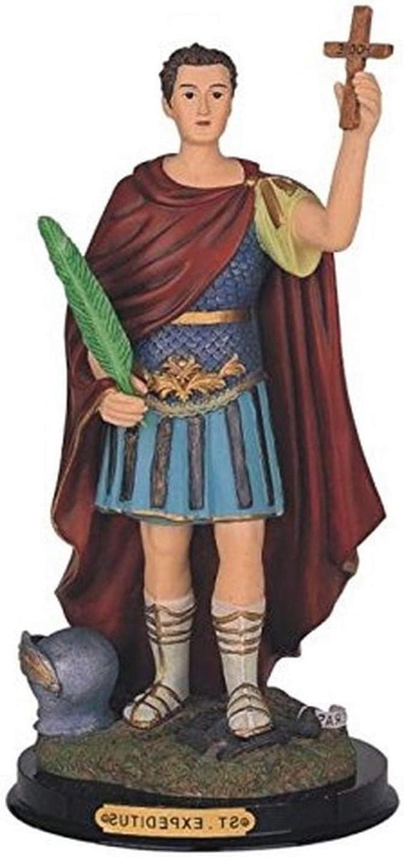 Heilige Figuur Multicolor Religieuze Decoratie Hoogte: 30 cm