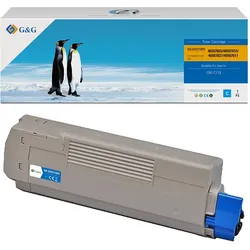 G&G Toner ersetzt OKI 46507615 für OKI C712 cyan