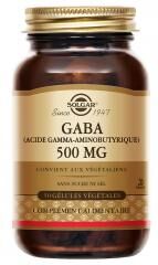 Solgar G.a.b.a. 500 mg Gélules Végétales - Flacon 50 gélules