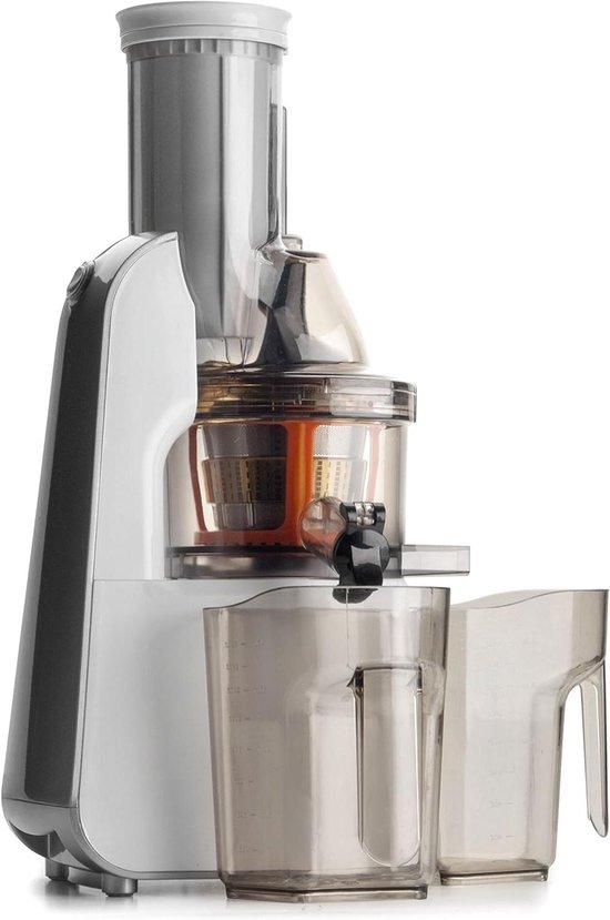 Langsame Saftzentrifuge - Saftzentrifuge - Gesunde Saftzubereitung - Leiser Motor - 240 Watt - Grau