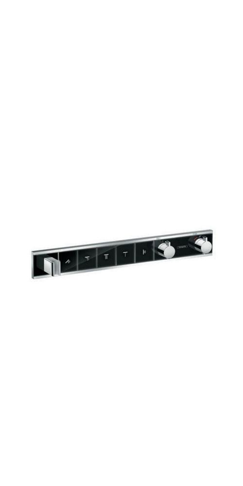 Hansgrohe RainSelect wastafelthermostaat met safety stop en waterbesparing, chroom