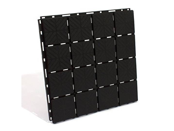 Easy Square Marchepied en plastique sur sol ou carrelage de pelouse 1\,5 m²
