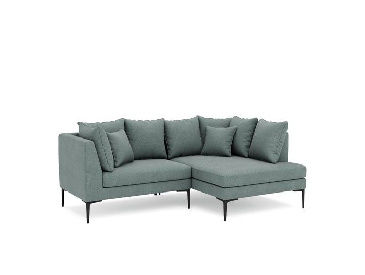 Ecksofa JOEY rechts dunkelgrün