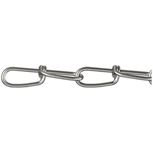 dörner + helmer 156170 Knotenkette Silber Edelstahl A2 30m
