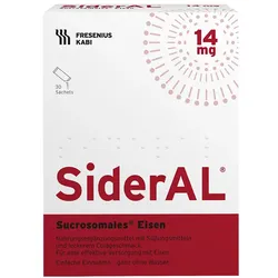 SiderAL® Eisen 14mg Cola bei erhöhtem Eisenbedarf 30 St