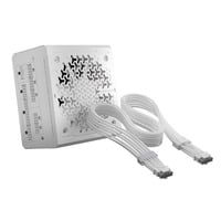 RM1000e (3rd Gen), PC-Netzteil weiß, ThermalProtect 12V-2x6-Kabel, Kabel-Management, 1000 Watt
