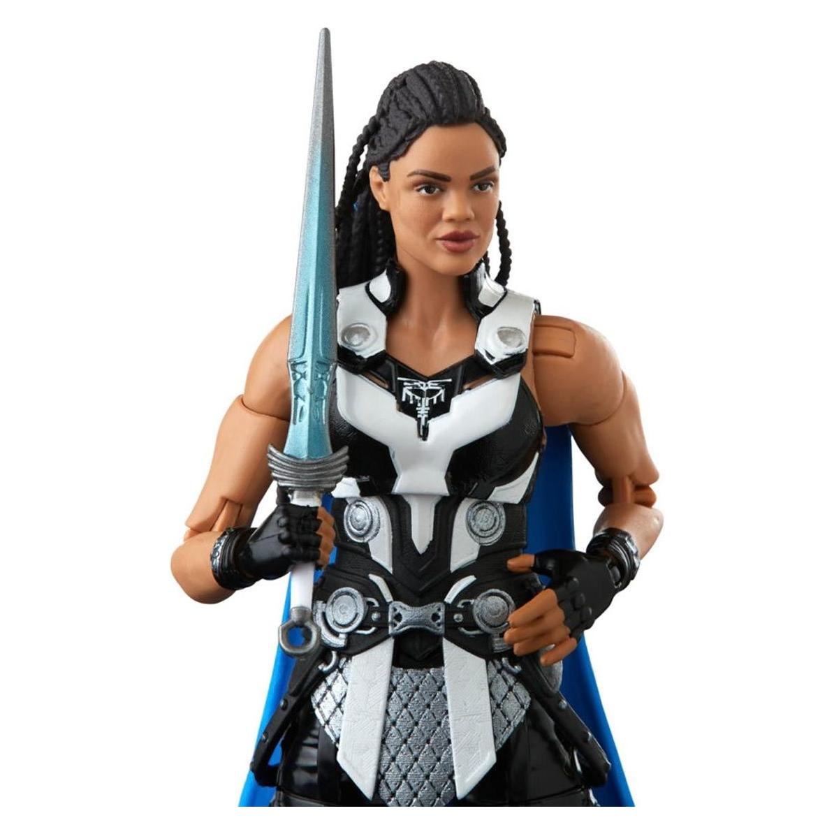 Hasbro Marvel Legends Thor: Liebe und Donner 15 cm große König Walküre Actionfigur, 1 Zubehörteil, 2 Bau- (F14075X0)