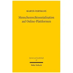 Menschenrechtssozialisation auf Online-Plattformen, Fachbücher von Martin Fertmann