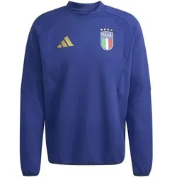 ADIDAS Herren Fansweatshirt ITALIEN Tiro Travel, Größe XS in Blau Blau