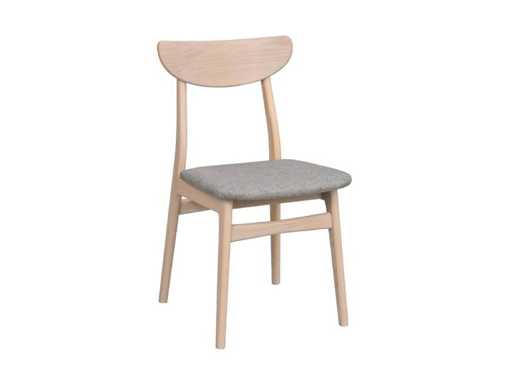 Design Stuhl „Rodham“ aus massivem Eichenholz Eiche hell Rowico