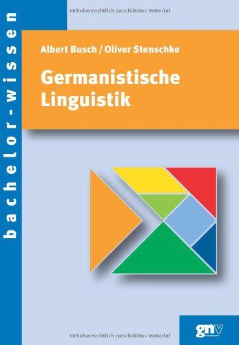 Albert Busch - Germanistische Linguistik. Eine Einführung - Preis vom 19.10.2026 19:33:35 h