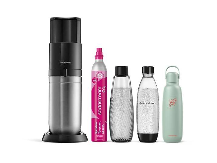 Sodastream 1016813499 DUO Allround Pack Wassersprudler Titan