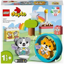 LEGO Mein erstes Hündchen & Kätzchen - mit Ton (10977)