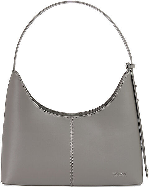 Marc CAIN Ledertasche - Schultertasche hellgrau EG