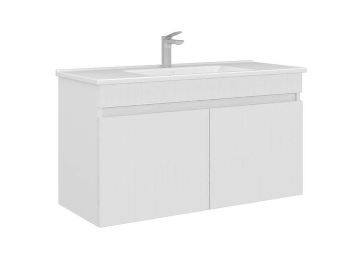 Meuble Vasque Tivoli 100 - 100 x 45 x 57 cm - Matte White