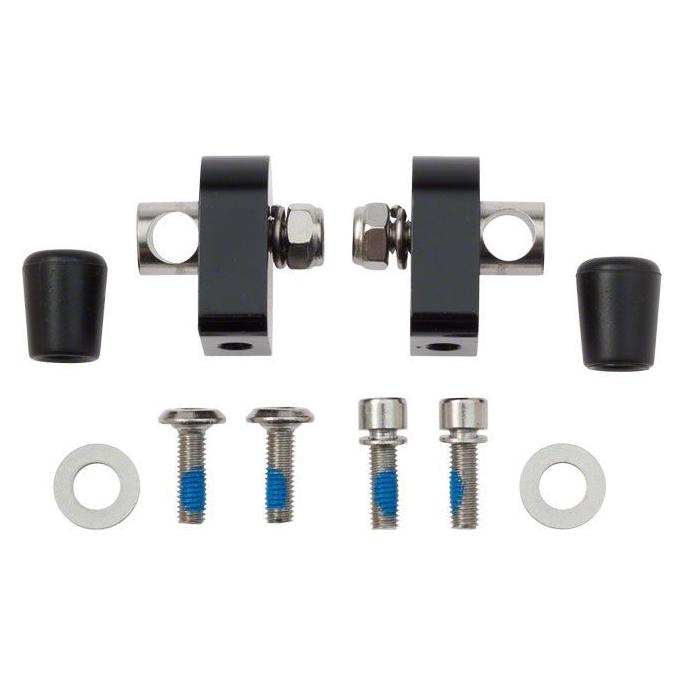 Salsa Gepäckträger Montagekit, 8mm Streben, black (40081440)