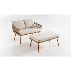 Prestige Home Living Outdoor 6tlg. Liegesofa "Marena" inkl. Hocker