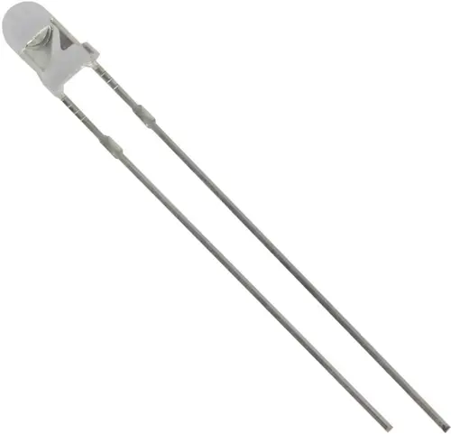 HuiYuan 3034W2C-CSC-A LED bedrahtet Weiß Rund 3mm 2800 mcd 25° 20mA 3.1V