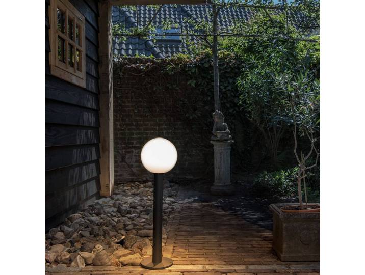 SLV Wegeleuchte Gloo Pure 70, schwarz, Aluminium, Modern