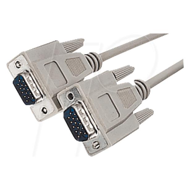 Shiverpeaks AK 3222 - VGA Monitor Kabel Stecker - Kabel - Digital/Display/Video (5 m) (78050-5)