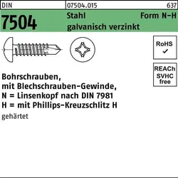 Bohrschraube DIN 7504 LIKO N 3,9x38-H Stahl galv.verz. 500St.