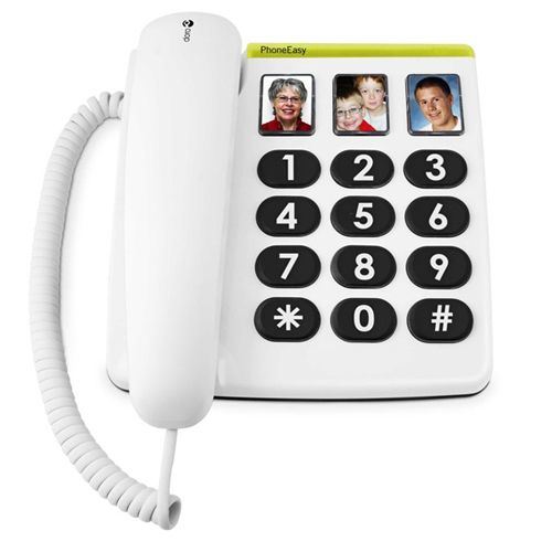 Doro Großtastentelefon PhoneEasy 331ph weiß