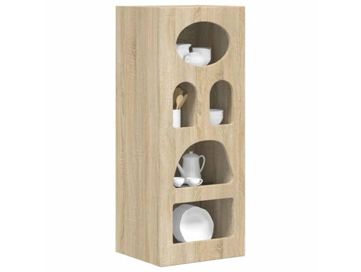 KTHLBRH Sideboard ELST Eiche Sonoma 40 x 35 x 100,5 cm Technisches Holz, Ablage, minimalistisches Design, für Esszimmer oder Wohnzimmer