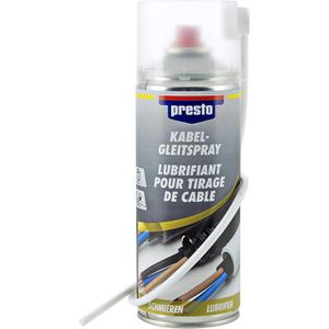 Presto Kabelgleitmittel 459658, Kabel- Gleitspray, flüssig, Spray 400 ml