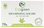 Estigreen Shampoing Solide Chanvre Revitalisant 70 g - Pain 70 g