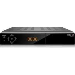 Amiko 9265+ (DVB-C, DVB-S2, DVB-T2, CI-Schacht), TV Receiver, Schwarz
