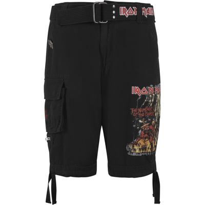 Cargoshorts BRANDIT "Brandit", Herren, Gr. 7XL, US-Größen, schwarz, 100% Baumwolle, normal, Hosen
