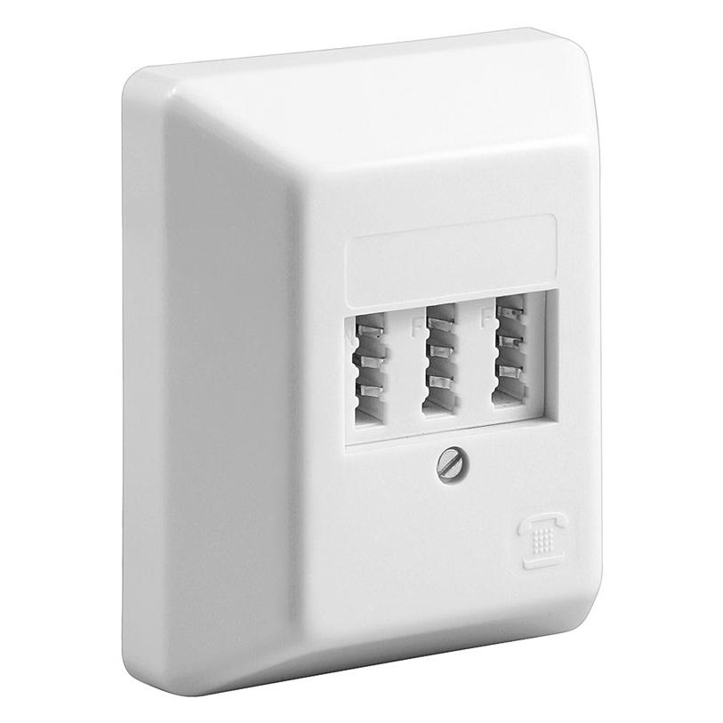 Goobay 43543 Telefon-/Antennen-/Steckdose (43543)