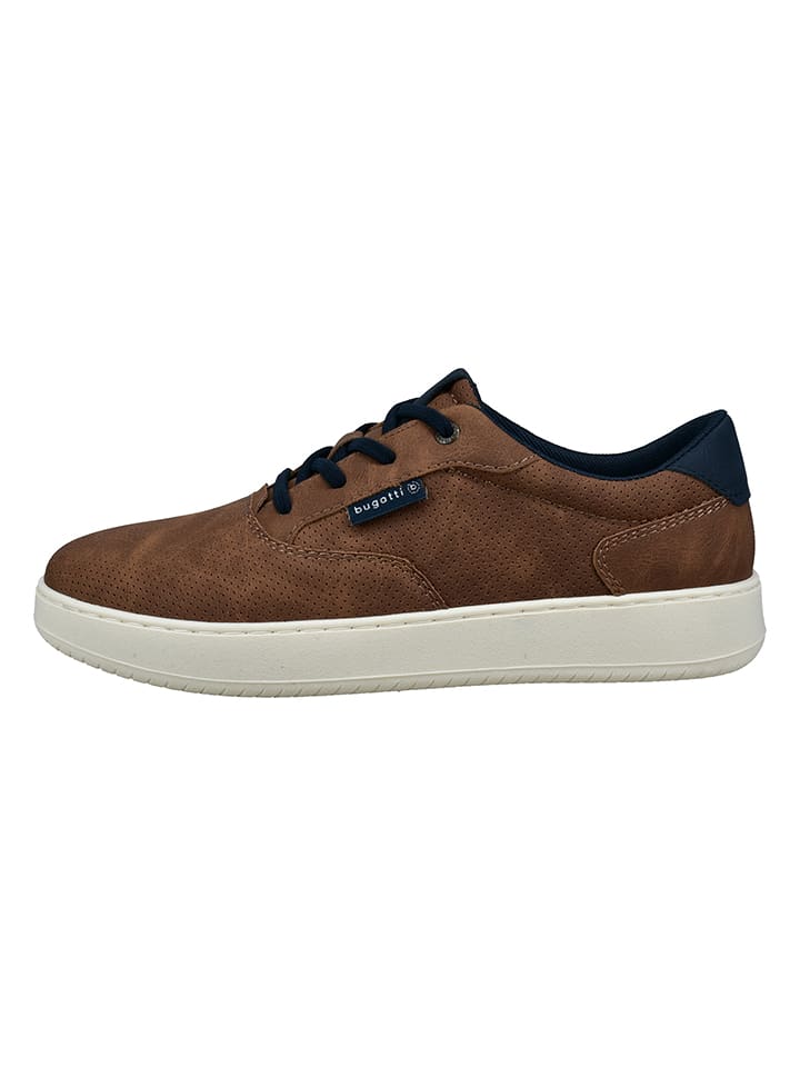 Bugatti Sneakers "Alaric" in Hellbraun - 42