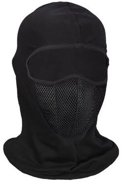 Inspired Finds Breathable Motorcycle Balaclava Face Mask For Riding, Cycling, And Outdoor Protection black