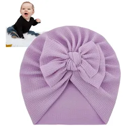 Baby-Turban mit Schleife, Mädchenmütze