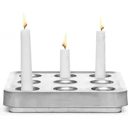 Stumpastaken Kerzenständer S Aluminium