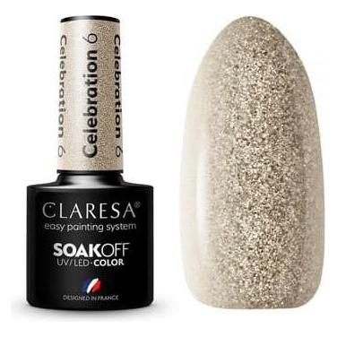 Claresa Soak Off Uv/Led Celebration Gel Polish 07 5G (07 5G, UV-Gel Lack) (5903819814064)