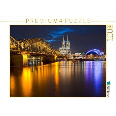 CALVENDO Puzzle Kölner Dom | 1000 Teile Lege-Größe 64x48cm Foto-Puzzle für glückliche Stunden